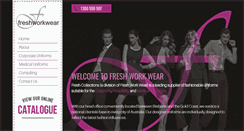 Desktop Screenshot of freshcollections.com.au